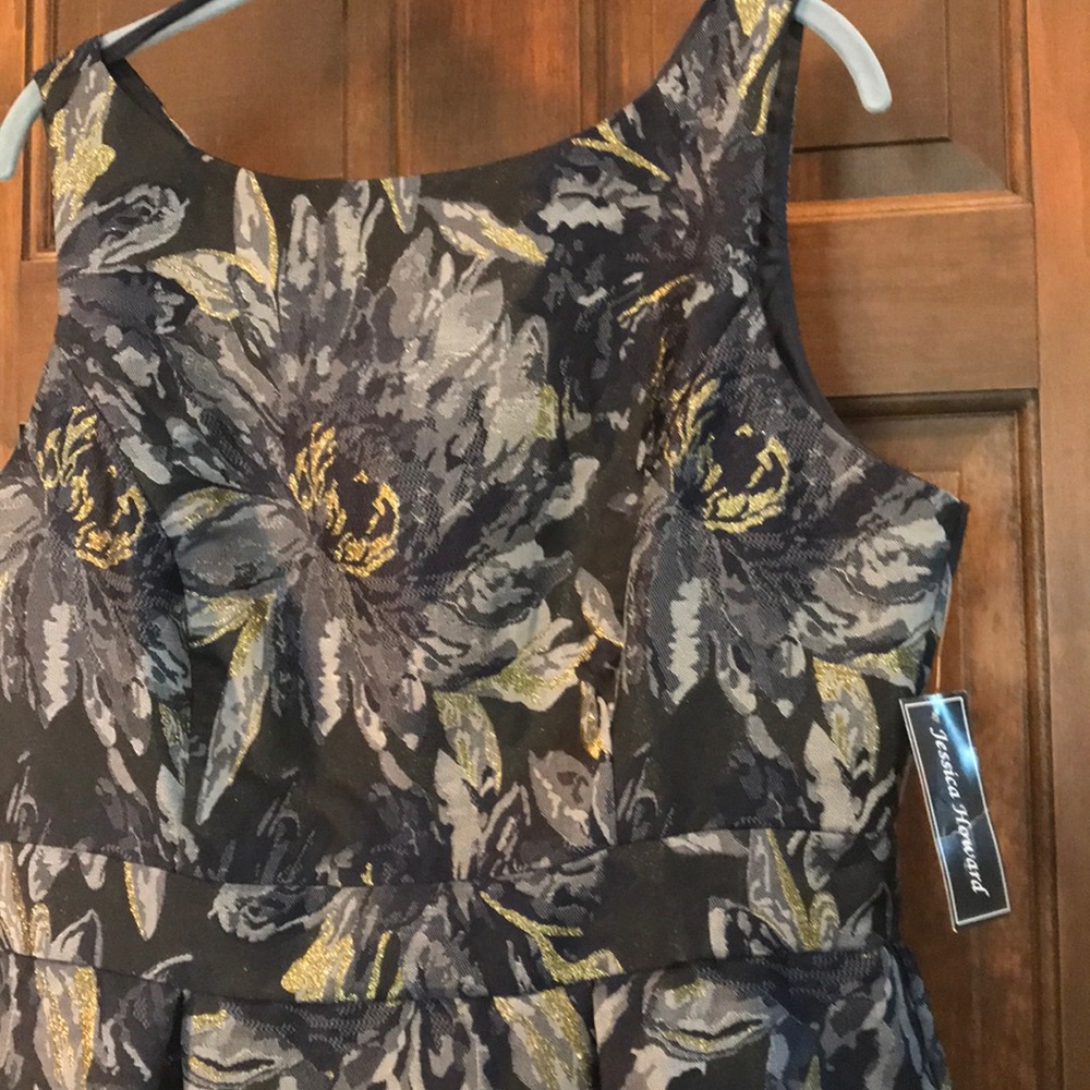 Jessica Howard multi Blue sz 14 NWT cocktail dress